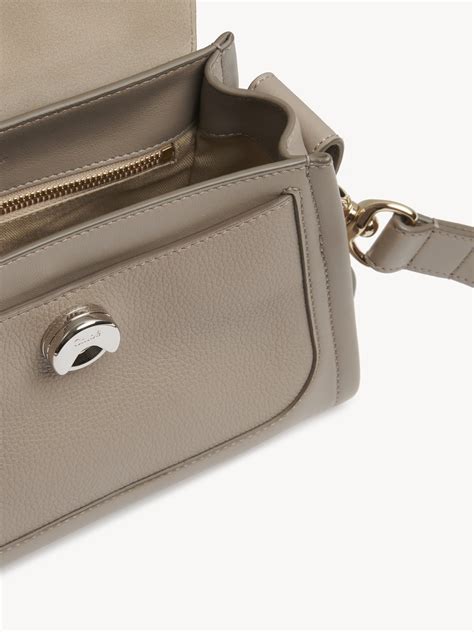 Mini Tess day bag in grained & soft leather 